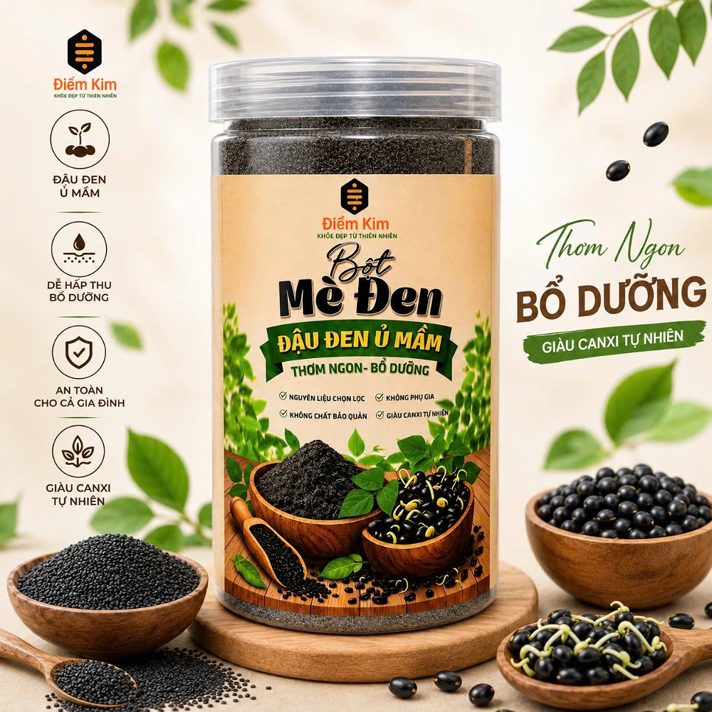 Mè Đen – Sản Phẩm Từ Hạt Mè Tự Nhiên, Tiện Lợi Cho Bữa Ăn Hằng Ngày