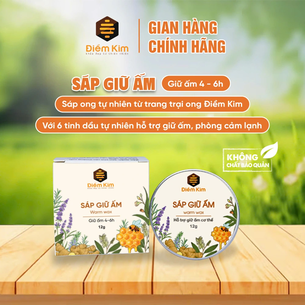 Sáp Giữ Ấm Điểm Kim